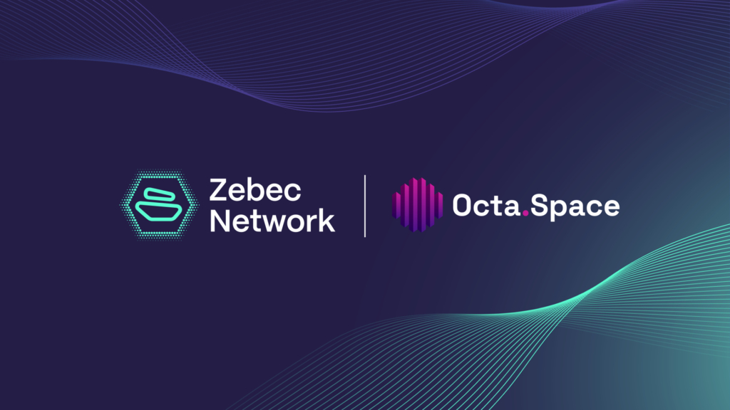 Zebec Integrates 15th Chain on Silver & Carbon Cards, Launches Strategic Partnership with OctaSpace