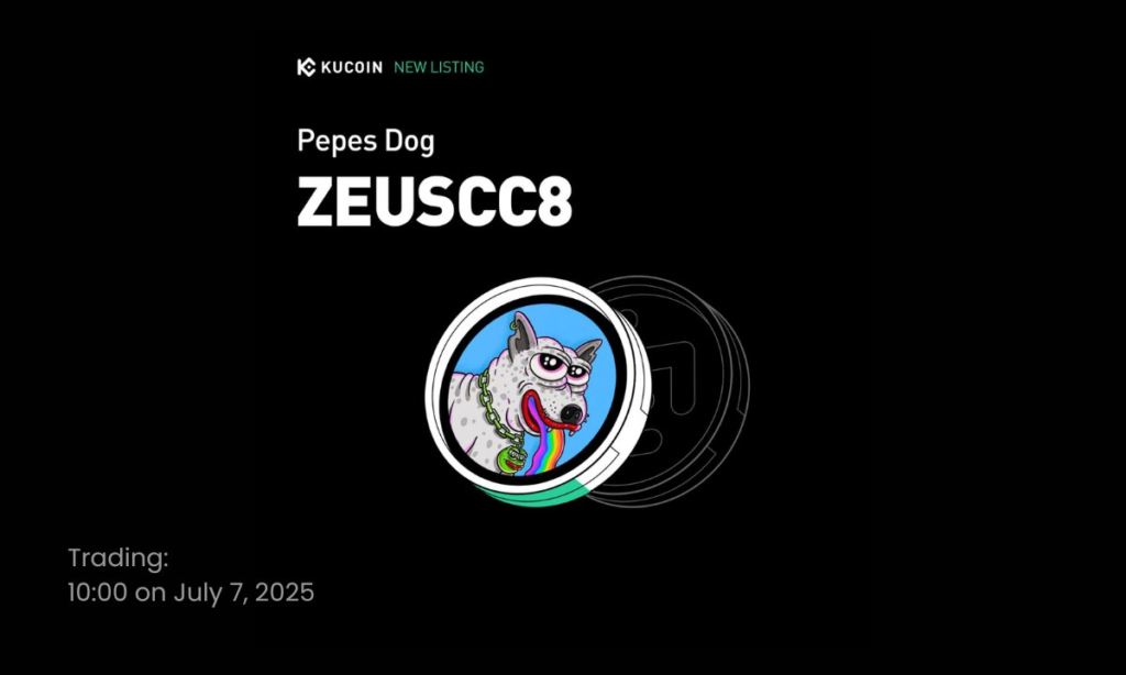 Zeus Pepe’s Dog Token Now Listed on KuCoin