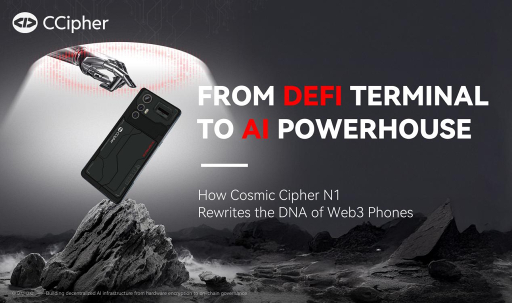 Cosmic Cipher Introduces N1, a Web3-Native Smartphone Featuring AI Integration, 3D Light-Field Display, and Hardware Upgrades