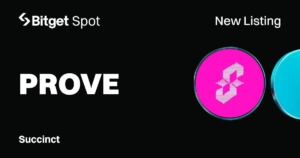 Bitget Lists Succinct (PROVE) for Spot Trading