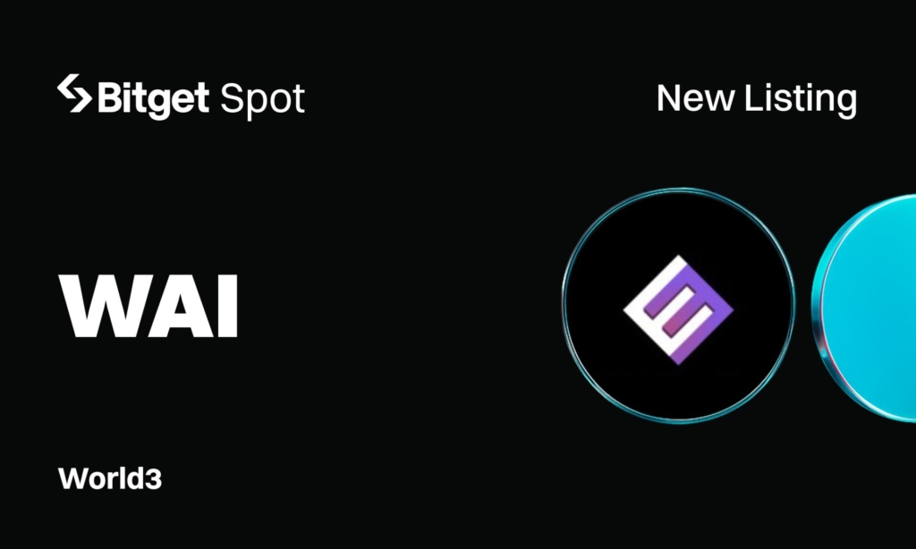 Bitget to List WORLD3 (WAI) for Spot Trading with over 5M in Token Rewards