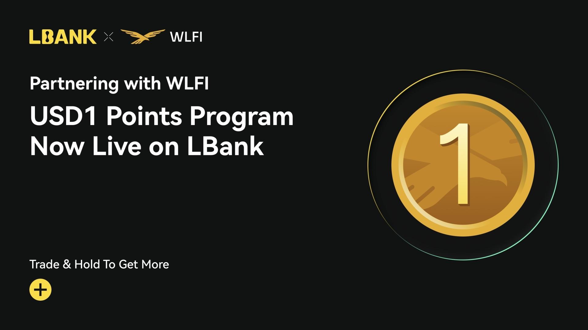 LBank and WLFI Launch USD1 Points Program to Reward Stablecoin Users