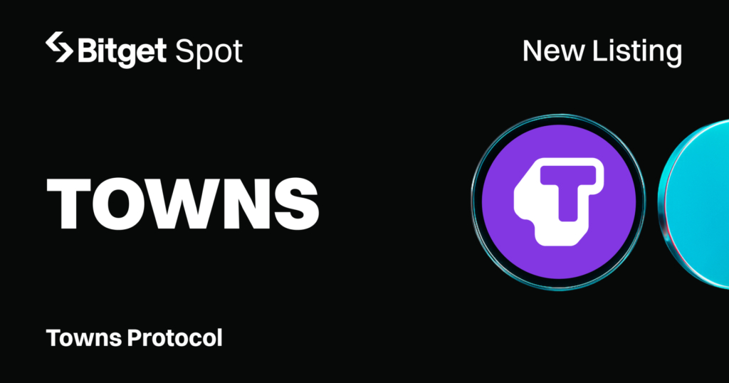 Bitget Lists Towns Protocol (TOWNS) for Spot Trading