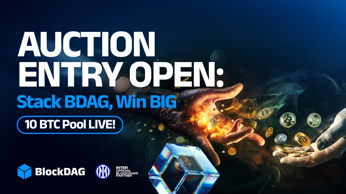 SHIB Whales Exit, DOGE Finds Support, BlockDAG’s Limited-Time 10 BTC Auction Pulls in Buyers Fast!
