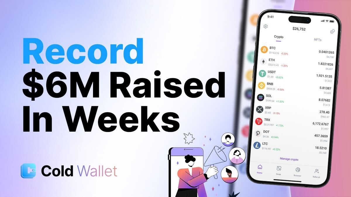 Traders Flock to Cold Wallet’s $6.45M Presale Offering Security & Stability While XRP Eyes $1 & ARB Expands!