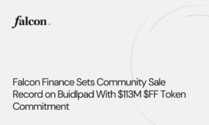 Falcon Finance Sets Community Sale Record on Buidlpad With $113M $FF Token Commitment