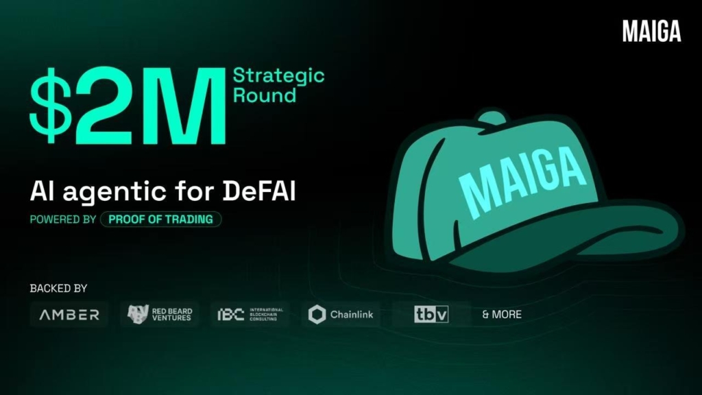 MAIGA leads the AI Agentic for Future of DeFI with $2M strategic round