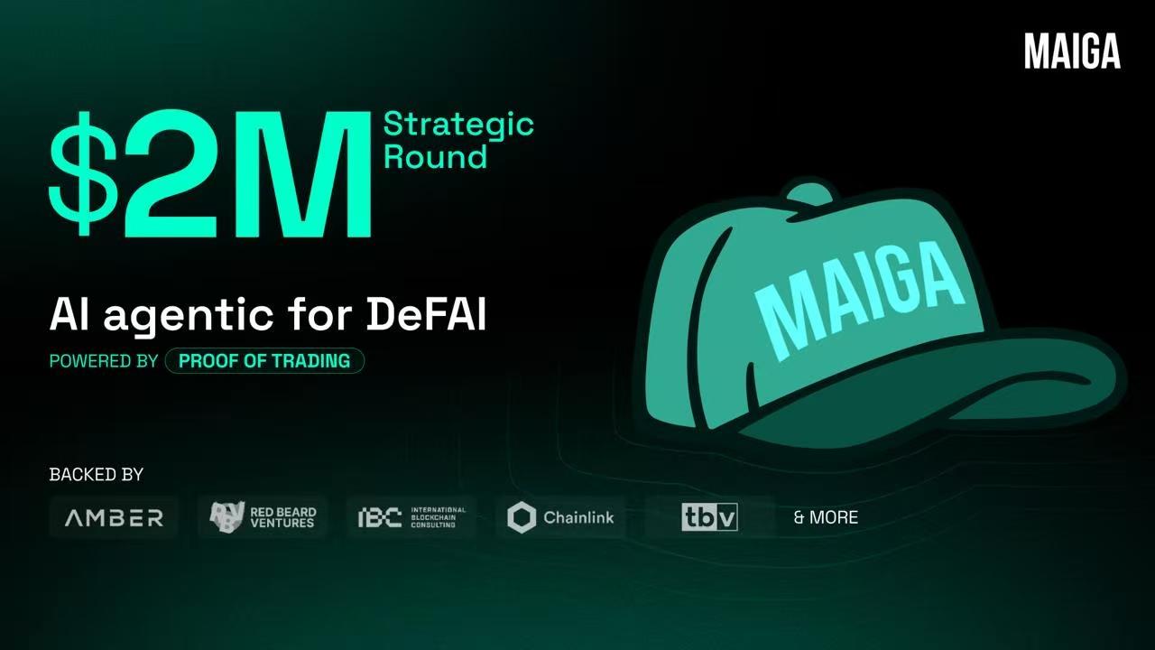 MAIGA leads the AI Agentic for Future of DeFI with $2M strategic round