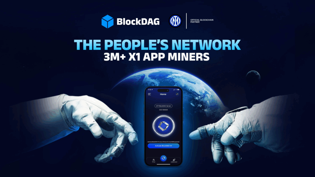 BlockDAG Smashes $405M Presale with 26B Coins Sold as Ethereum and TON Chase Growth