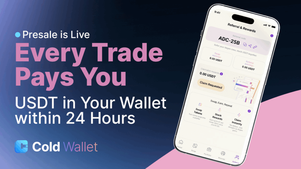 Gas Fees Are a Tax: Cold Wallet’s Cashback System Makes Them a Source of Passive Income