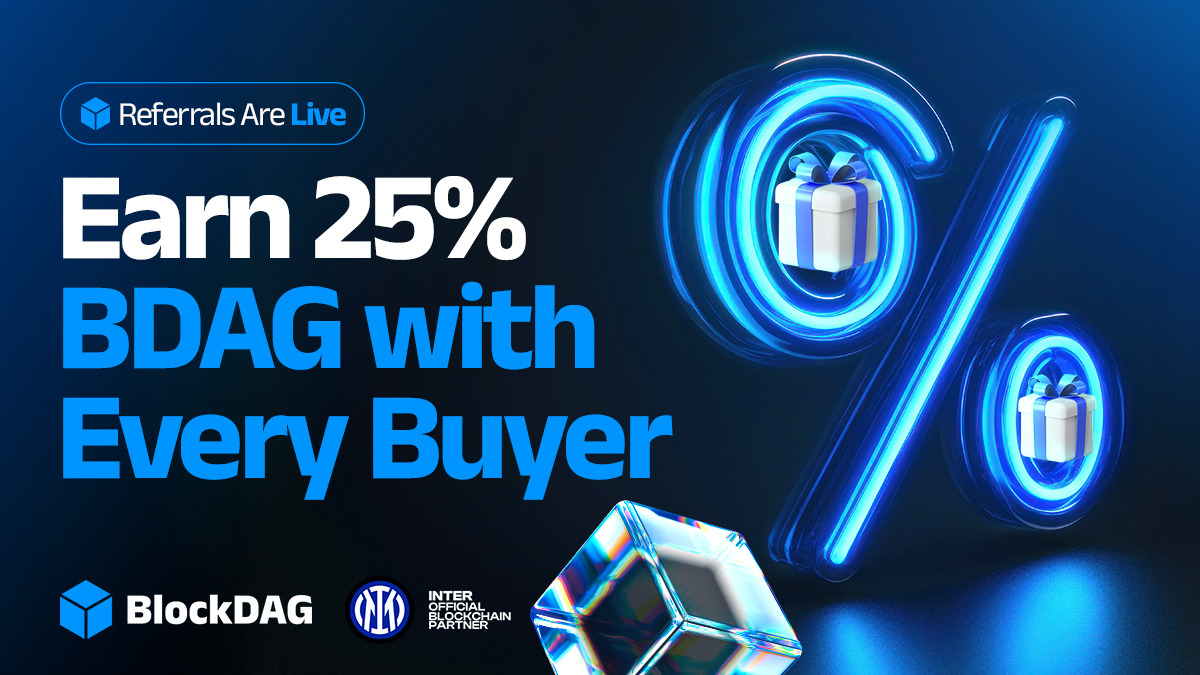 XRP at $3.08, Cardano Near $0.94, BlockDAG Presale Tops $410M With 25% Referral Rewards