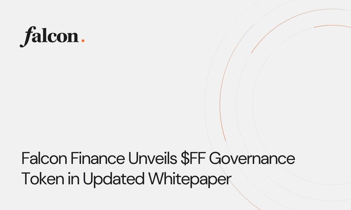 Falcon Finance Unveils $FF Governance Token in Updated Whitepaper