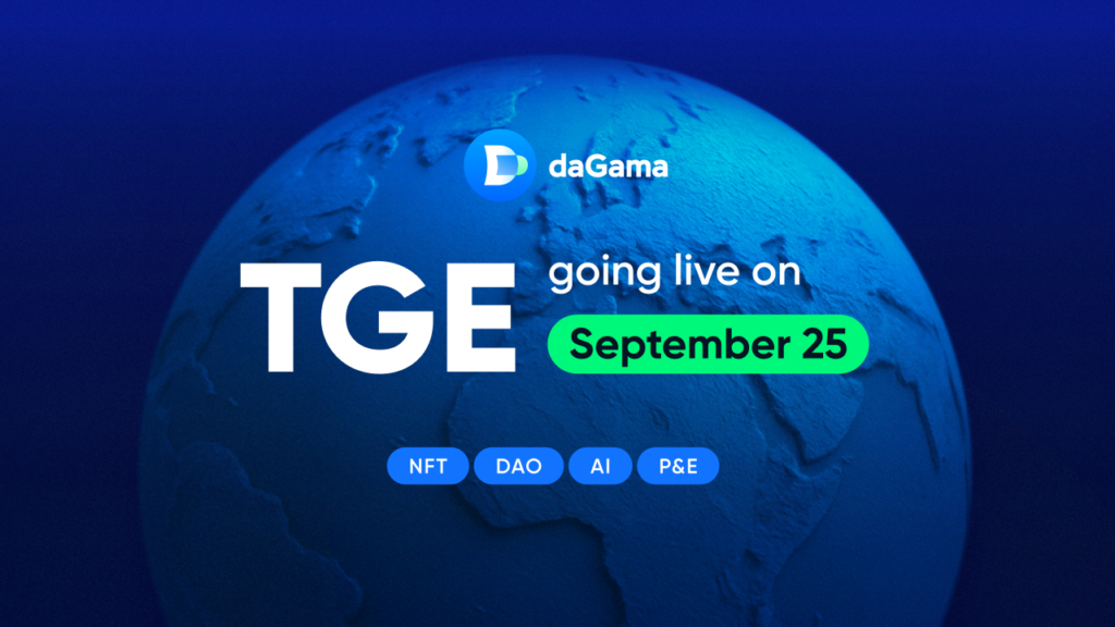 daGama to Launch $DGMA Token on September 25