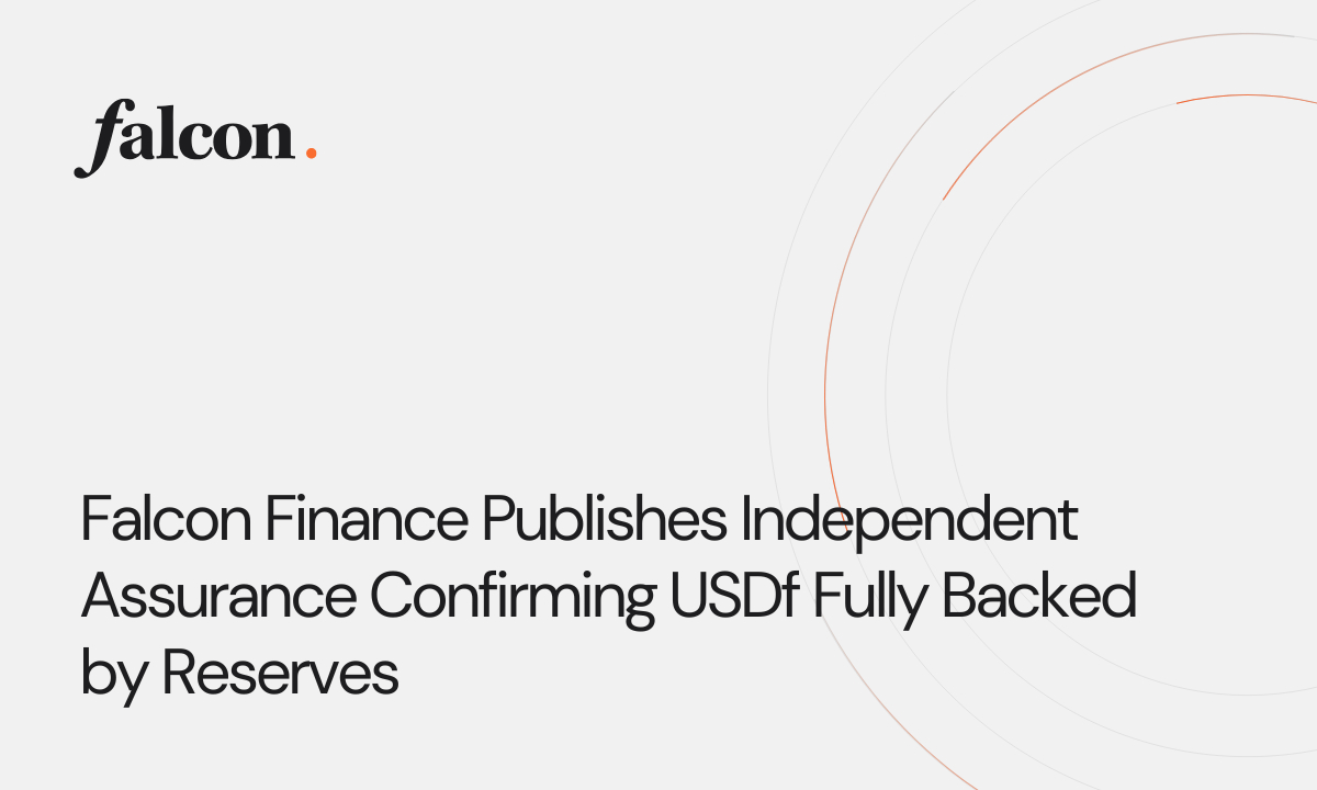 Falcon Finance Publishes Independent Quarterly Audit Report Confirming USDf Fully Backed by Reserves