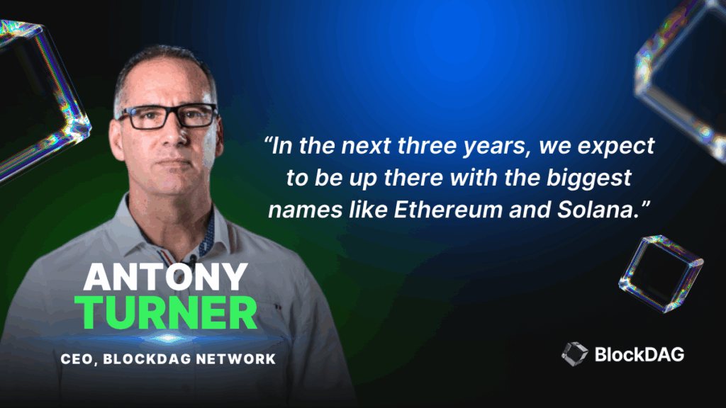 BlockDAG’s $425M+ Presale & 2940% ROI Prove Antony Turner’s Transparent Leadership Is Reshaping the Crypto Market