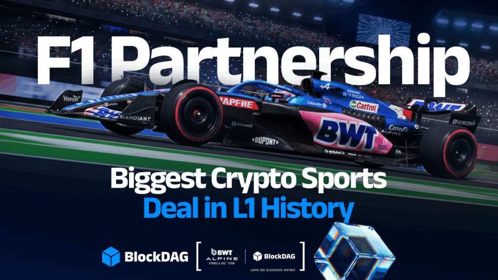 Get In Early: BlockDAG $430M Raised, 27B+ Coins Sold, Formula 1® Partnership Accelerates 2025 Presale