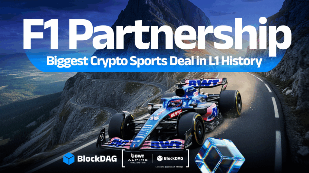 BlockDAG Builds Credibility Through $430M Raised & Verified Formula 1® Partnership Before Launch