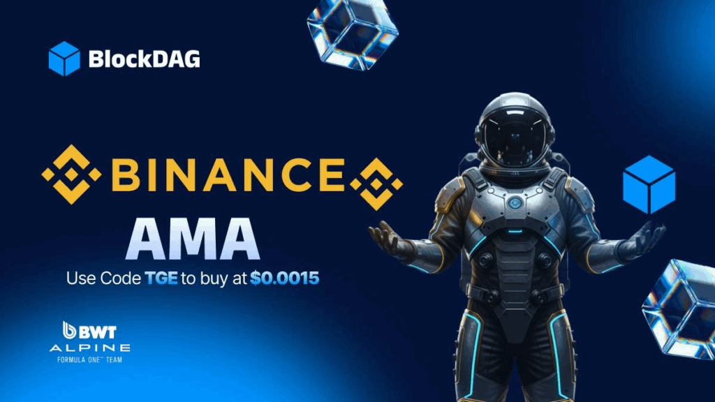 BNB & Ethereum Rally as BlockDAG’s $430M+ Presale, Binance AMA, Genesis Day, & Buyer Battles Capture Crypto Market Spotlight