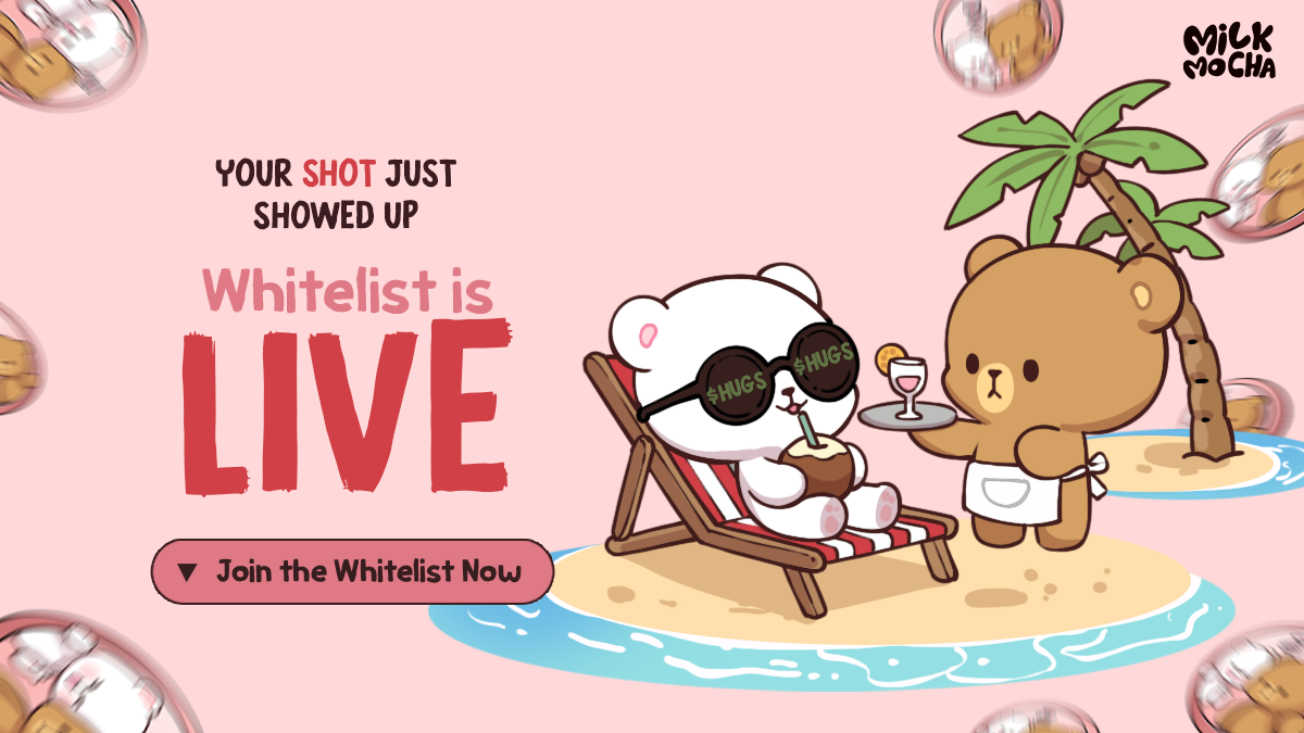 Could Milk Mocha ($HUGS) Be the Next 100x Meme Coin? Milk Mocha’s Whitelist Frenzy Says Yes