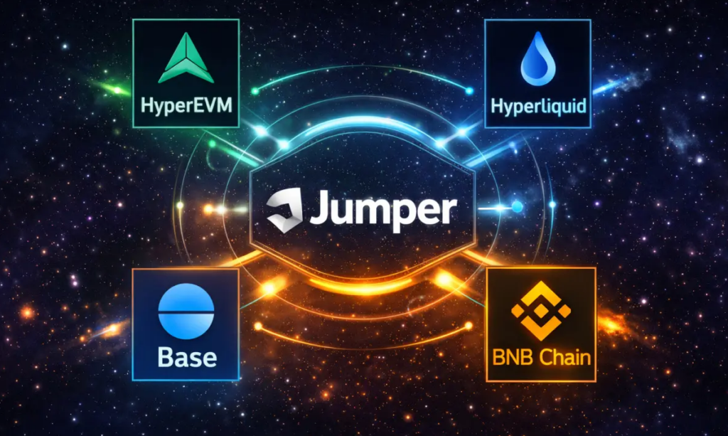 Jumper Exchange Expands Perpetuals Routing Across HyperEVM, Hyperliquid, Base, and BNB Chain