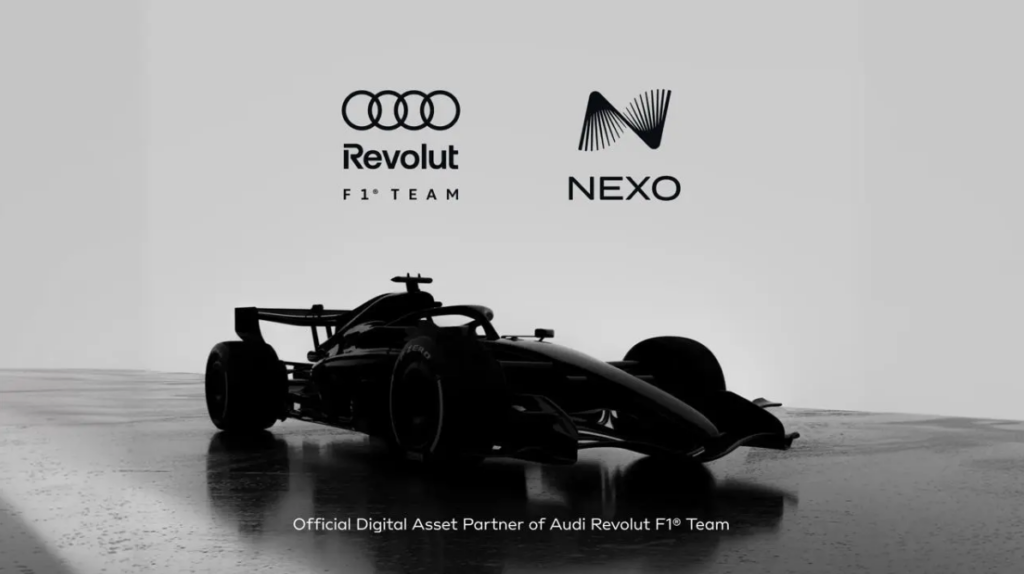 Audi Revolut F1 Team welcomes Nexo as official digital asset partner