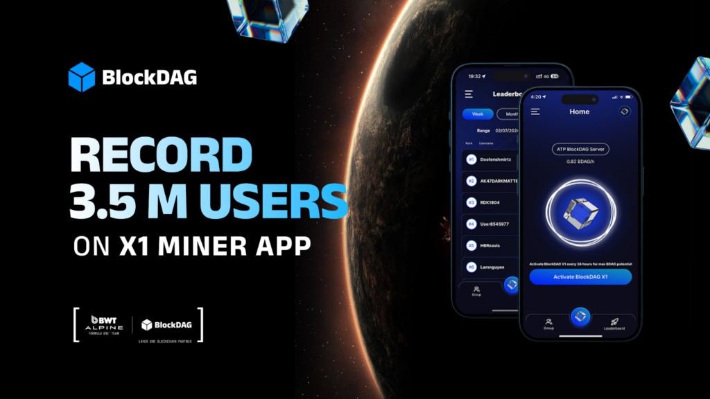Discover why 3.5M users mine BlockDAG daily as the Feb 10 presale deadline approaches, while Chainlink stalls near $14 and Worldcoin slides 7% this week.
