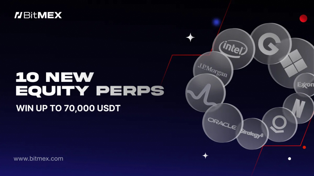 BitMEX Expands Equity Perps Offering With New U.S. Stock Contracts