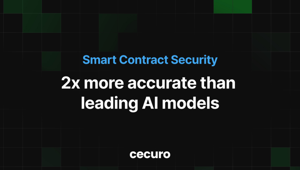 AI Audit Firm Cecuro Outperforms Nearest Rival by 2x on OpenAI Smart Contract Exploit Benchmark