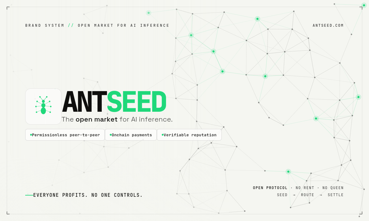 AntSeed Opens First Peer-to-Peer Rival to OpenRouter