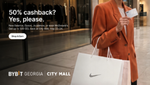Bybit Georgia and City Mall Launch Cashback Campaign for Bybit Card Users