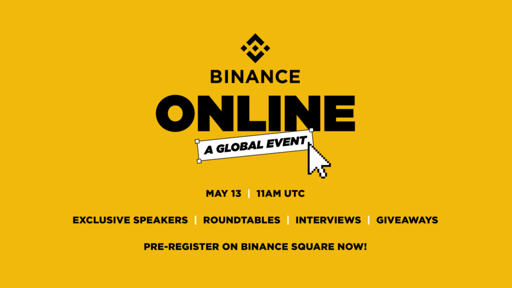 Binance Announces ‘Binance Online’ on May 13, Featuring Leading Voices Across Crypto, Finance, and Technology