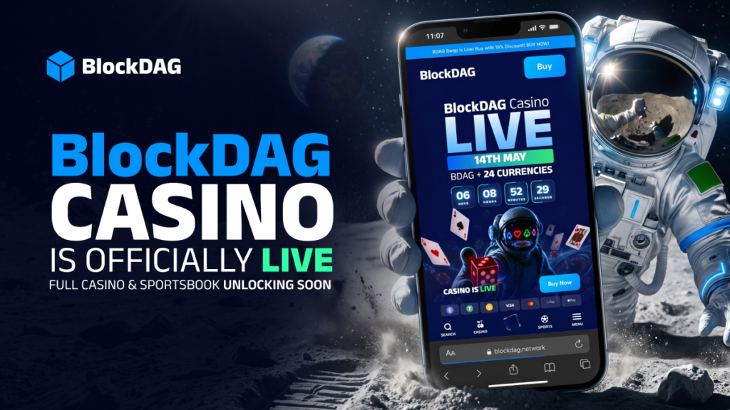 BlockDAG’s Live Casino Fuels Massive Utility Shift, While Chainlink and Kaspa Price Signal Market Turn 