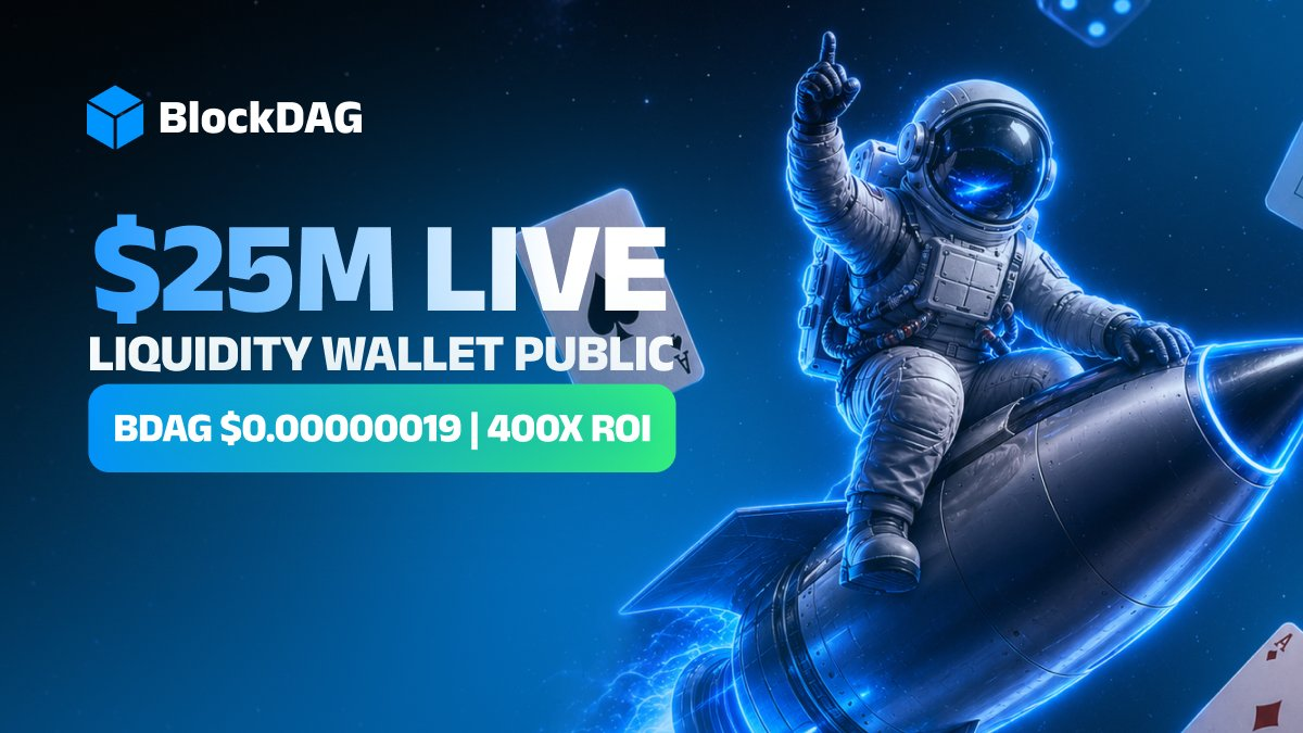 BlockDAG Lines Up 400x ROI Potential & $25M Public Liquidity, Outpacing Ethereum & Worldcoin 