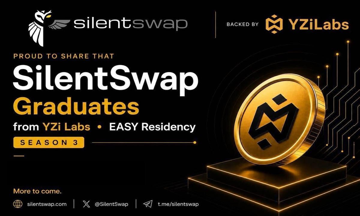 SilentSwap Graduates from YZi Labs EASY Residency Season 3 Demo Day