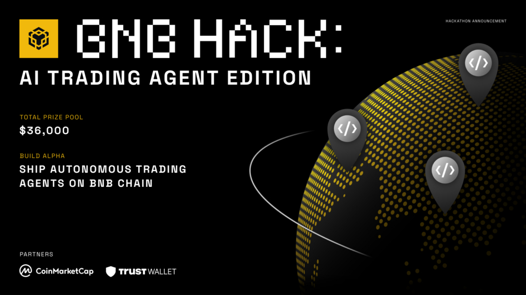 BNB Chain Launches $36,000 Hackathon to Advance on-chain AI Trading Agents (3 Jun)
