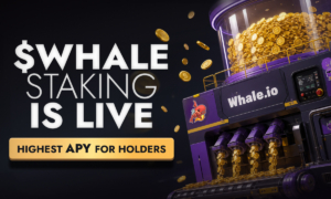 Whale.io Launches Whale Printer: $WHALE Token Staking (3 Jun)