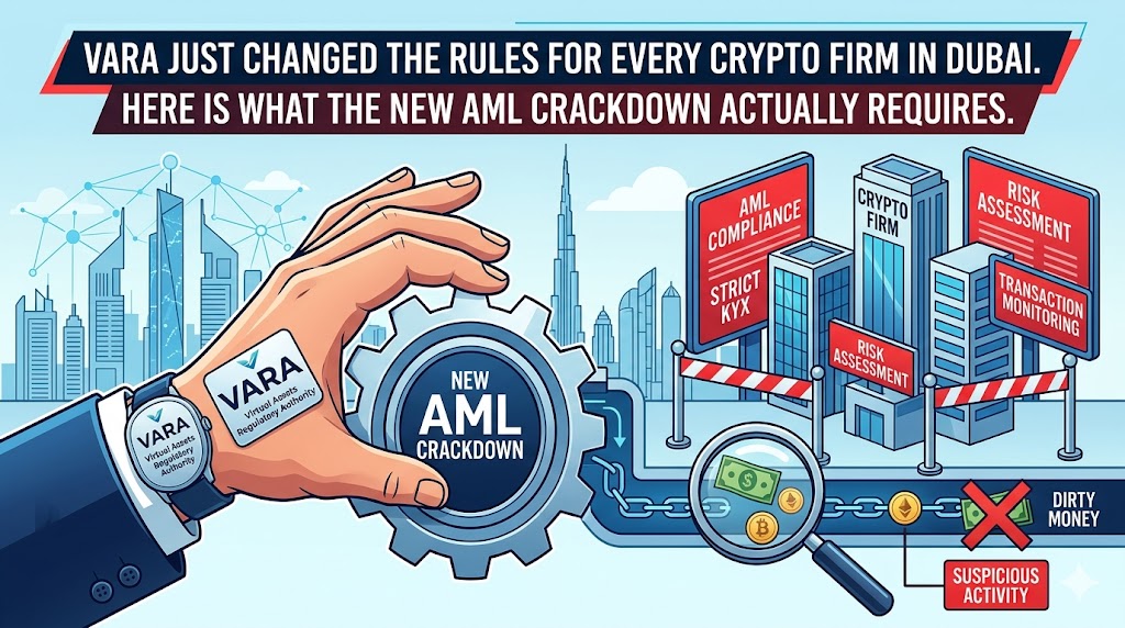 VARA Just Changed the Rules for Every Crypto Firm in Dubai. Here Is What the New AML Crackdown Actually Requires
