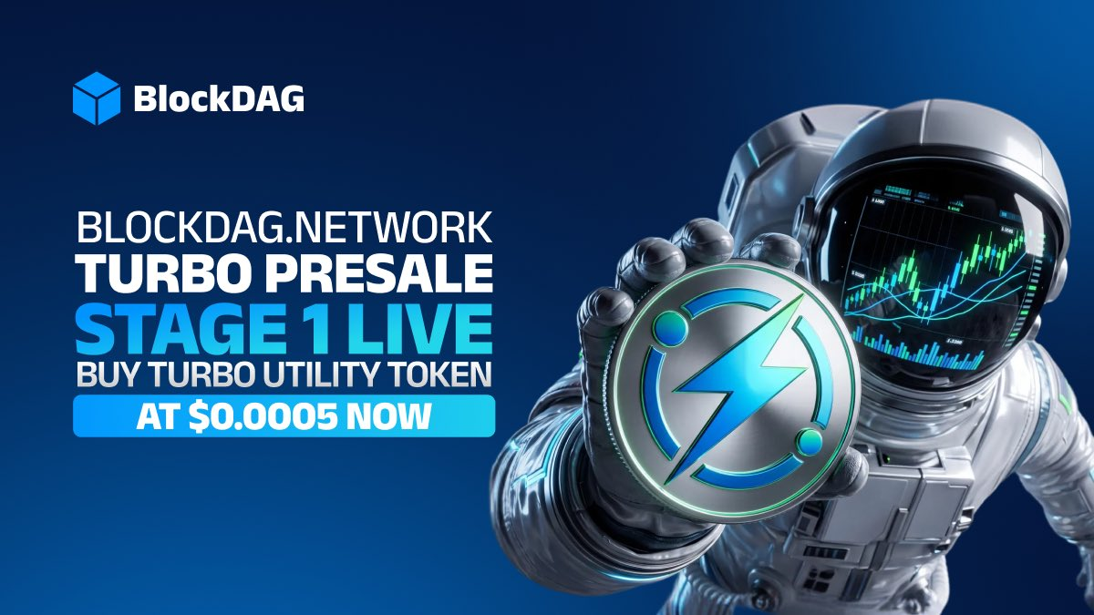 BlockDAG Turbo Deflationary Presale at $0.0005 Targets 80x Rally While Ethereum & Solana Show Expanding Supply Pressure
