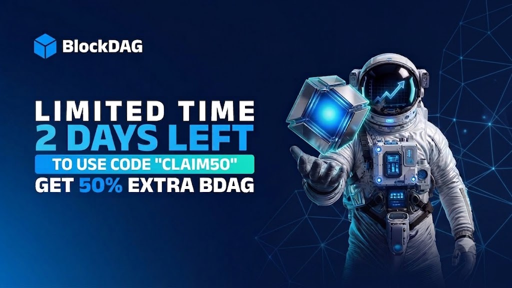 Is BlockDAG Stealing the Spotlight From Cardano & Ondo? Code "CLAIM50" Drops 50% Bonus! 