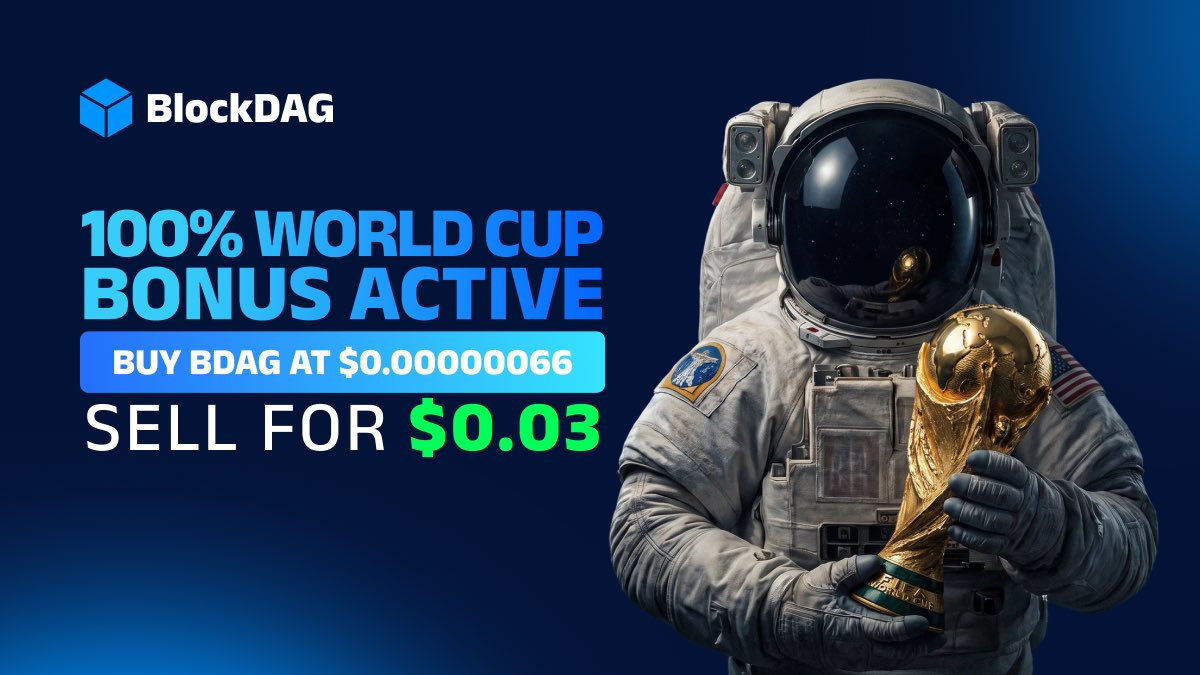 Score 100% Extra! BlockDAG’s Epic World Cup Bonus Ignites Massive Buying Surge While Polkadot And Chainlink Stumble