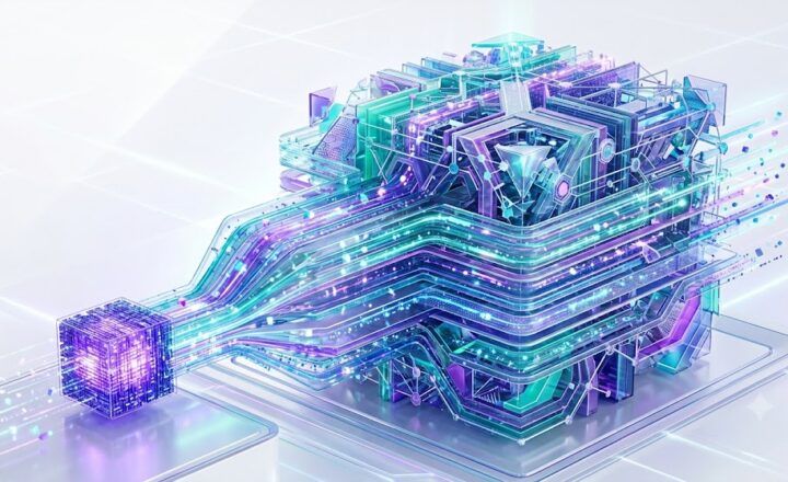 Illustration of Solana block capacity expanding through multiple parallel transaction lanes