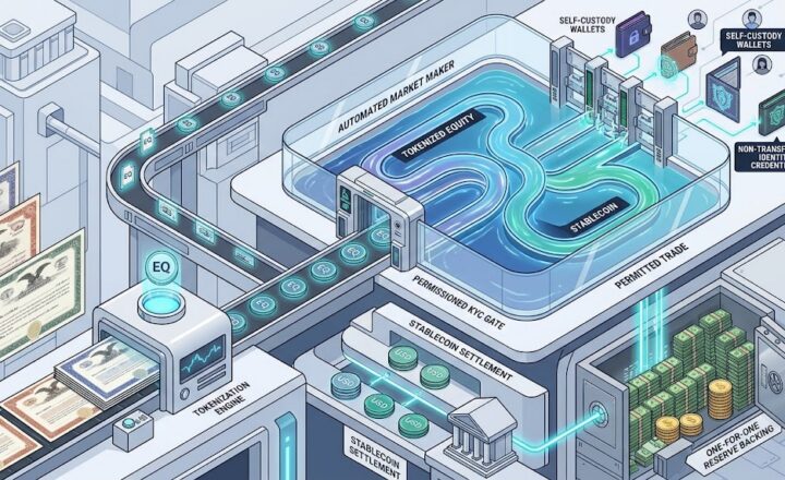 OKX and ICE Built a Permissioned Uniswap Pool for Real U.S. Stocks. This Is What Regulated DeFi Actually Looks Like